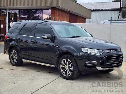 10/2012 Ford Territory Titanium (rwd) SZ 4d Wagon Black 2.7L