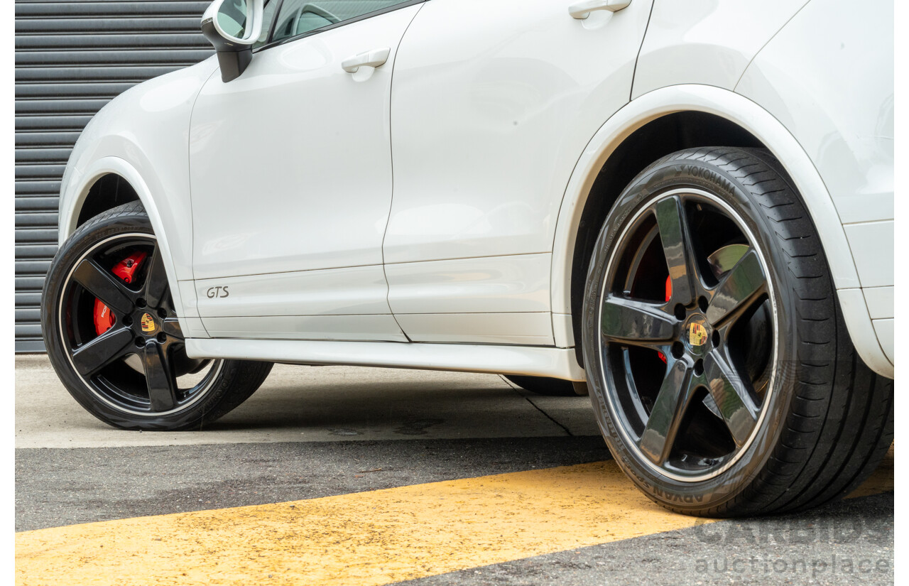 1/2018 Porsche Cayenne GTS (AWD) Series 2 MY18 4d Wagon Carrara White Twin Turbo V6 3.6L