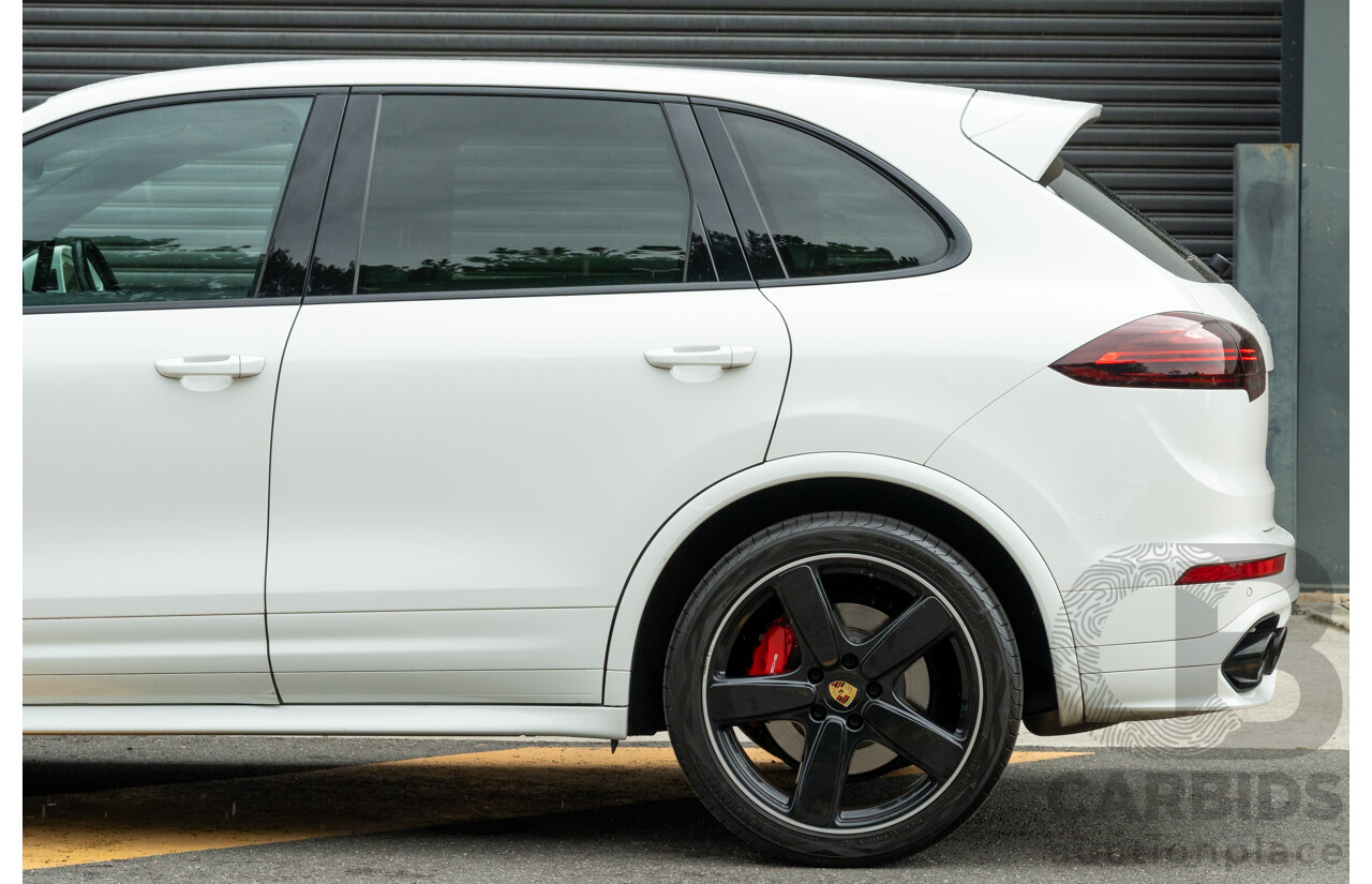 1/2018 Porsche Cayenne GTS (AWD) Series 2 MY18 4d Wagon Carrara White Twin Turbo V6 3.6L