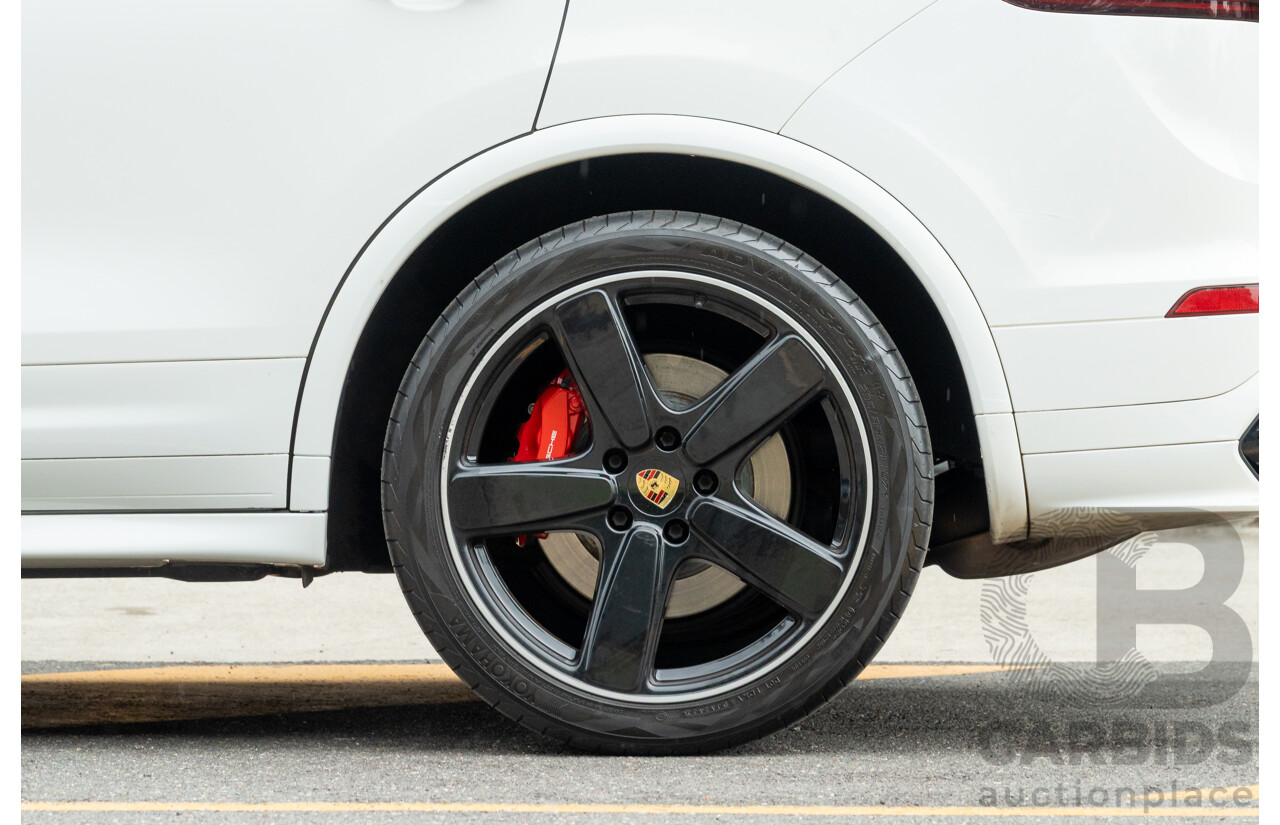 1/2018 Porsche Cayenne GTS (AWD) Series 2 MY18 4d Wagon Carrara White Twin Turbo V6 3.6L