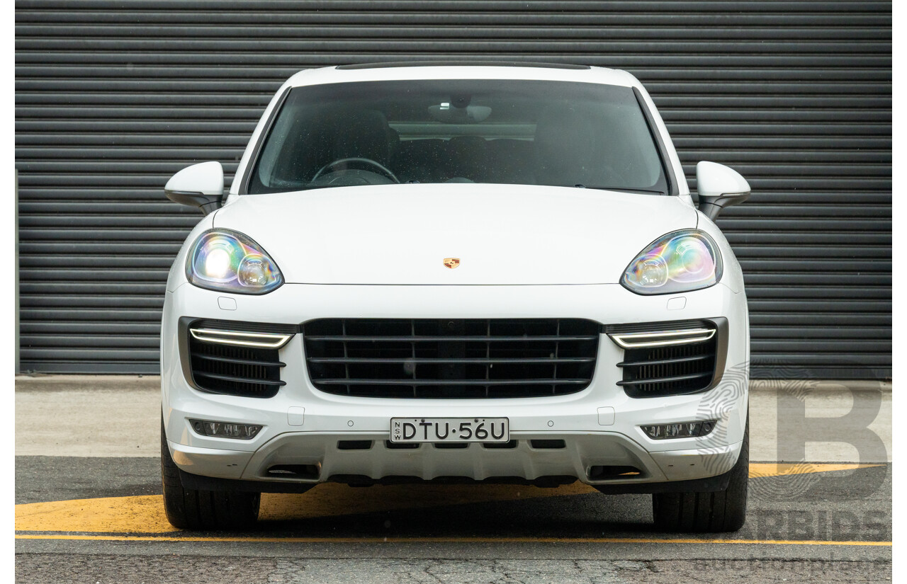 1/2018 Porsche Cayenne GTS (AWD) Series 2 MY18 4d Wagon Carrara White Twin Turbo V6 3.6L