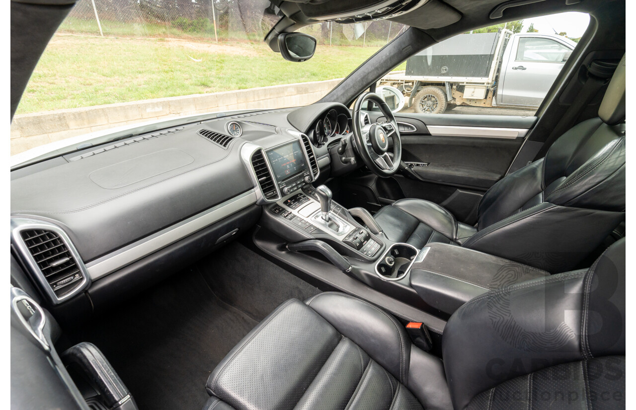 1/2018 Porsche Cayenne GTS (AWD) Series 2 MY18 4d Wagon Carrara White Twin Turbo V6 3.6L