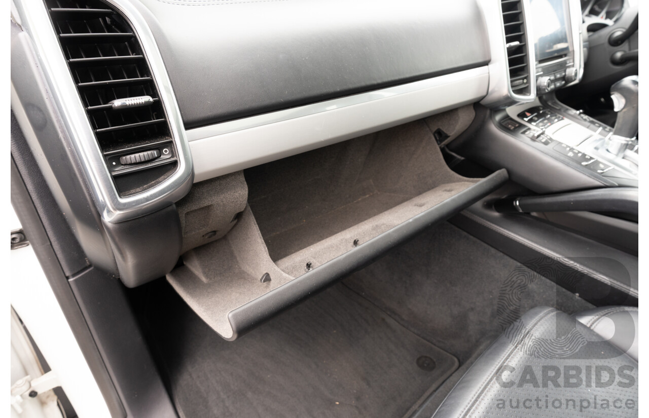 1/2018 Porsche Cayenne GTS (AWD) Series 2 MY18 4d Wagon Carrara White Twin Turbo V6 3.6L