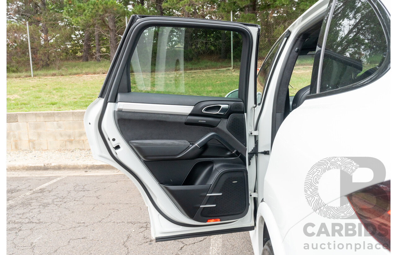 1/2018 Porsche Cayenne GTS (AWD) Series 2 MY18 4d Wagon Carrara White Twin Turbo V6 3.6L