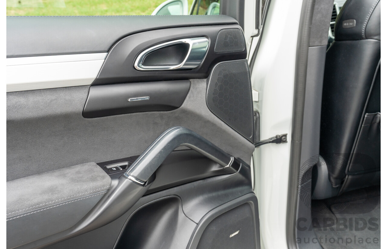 1/2018 Porsche Cayenne GTS (AWD) Series 2 MY18 4d Wagon Carrara White Twin Turbo V6 3.6L