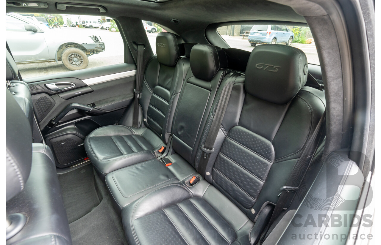 1/2018 Porsche Cayenne GTS (AWD) Series 2 MY18 4d Wagon Carrara White Twin Turbo V6 3.6L