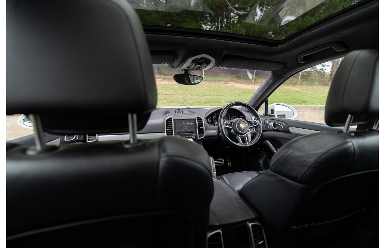 1/2018 Porsche Cayenne GTS (AWD) Series 2 MY18 4d Wagon Carrara White Twin Turbo V6 3.6L