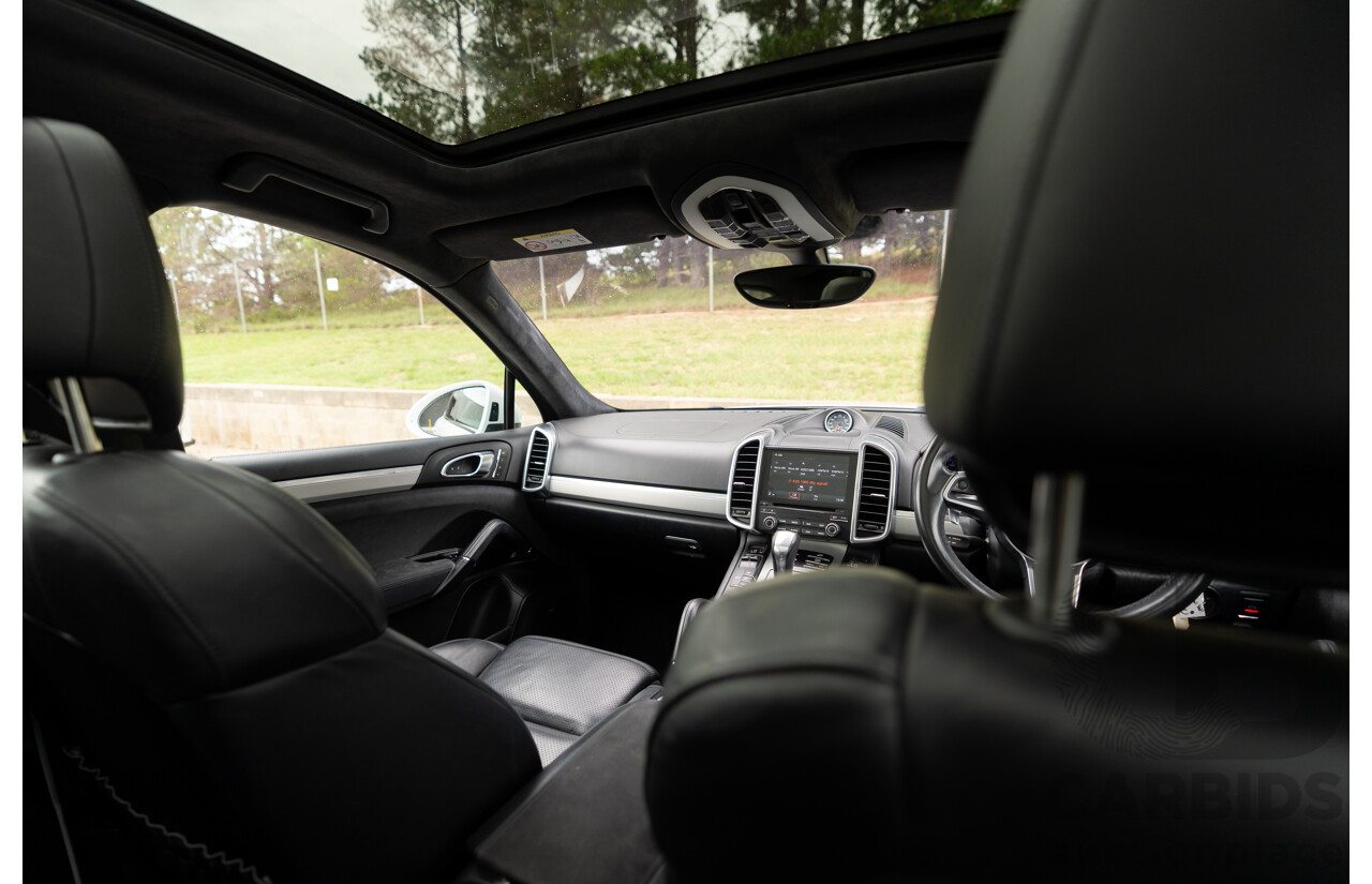 1/2018 Porsche Cayenne GTS (AWD) Series 2 MY18 4d Wagon Carrara White Twin Turbo V6 3.6L