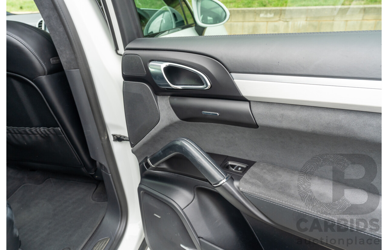 1/2018 Porsche Cayenne GTS (AWD) Series 2 MY18 4d Wagon Carrara White Twin Turbo V6 3.6L