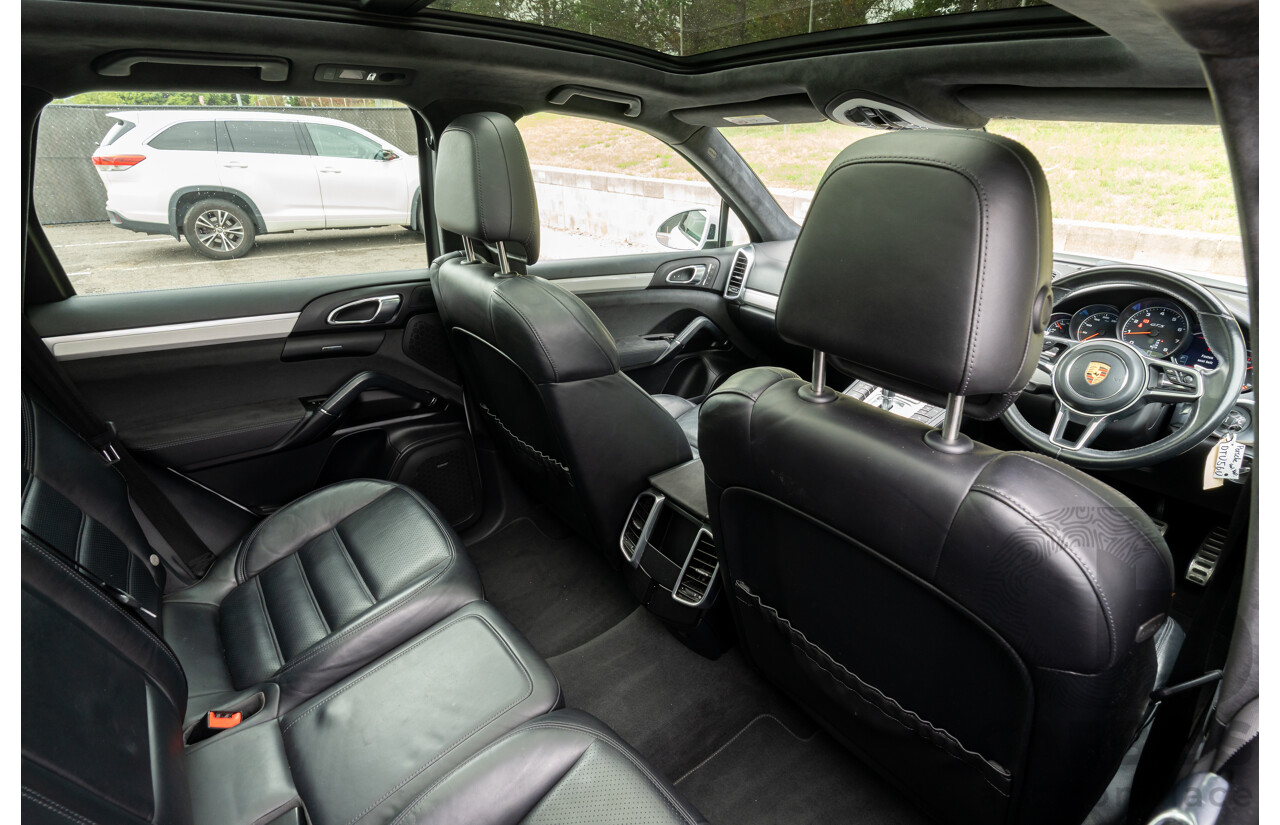 1/2018 Porsche Cayenne GTS (AWD) Series 2 MY18 4d Wagon Carrara White Twin Turbo V6 3.6L