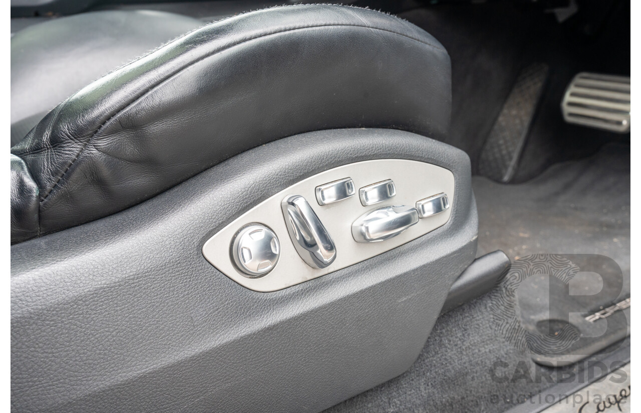 1/2018 Porsche Cayenne GTS (AWD) Series 2 MY18 4d Wagon Carrara White Twin Turbo V6 3.6L