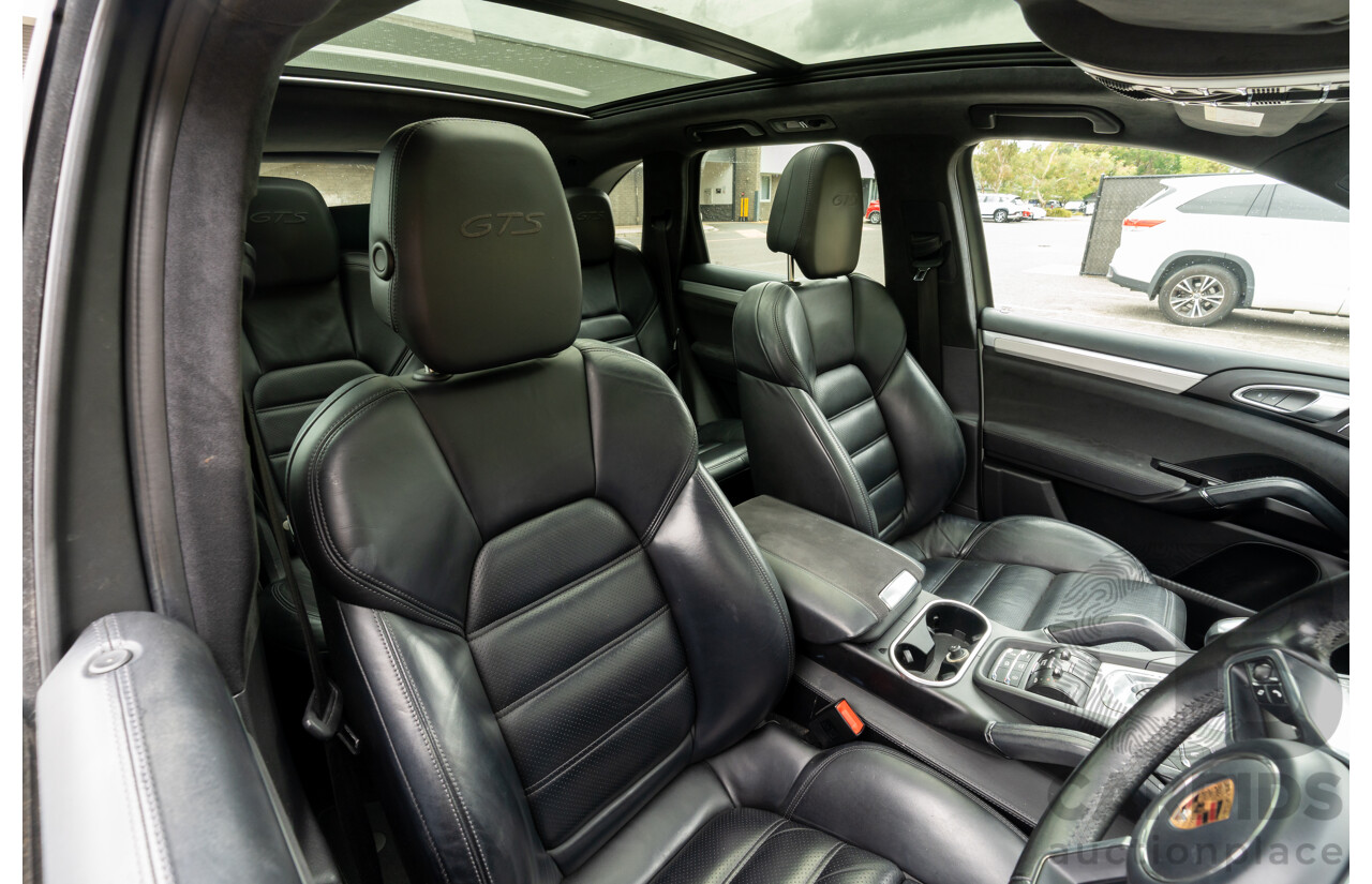 1/2018 Porsche Cayenne GTS (AWD) Series 2 MY18 4d Wagon Carrara White Twin Turbo V6 3.6L