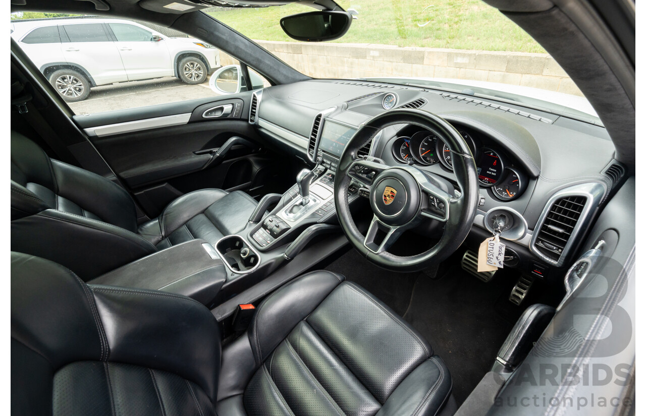 1/2018 Porsche Cayenne GTS (AWD) Series 2 MY18 4d Wagon Carrara White Twin Turbo V6 3.6L