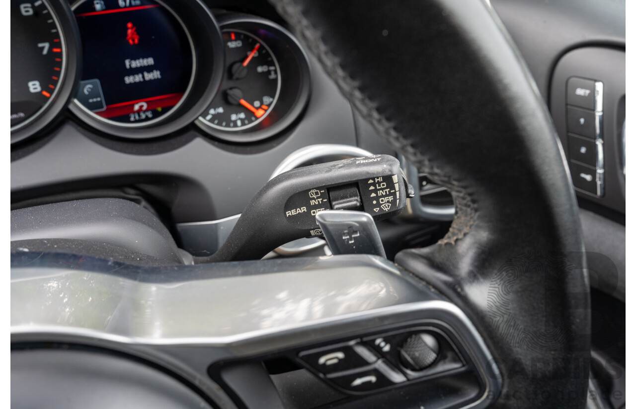 1/2018 Porsche Cayenne GTS (AWD) Series 2 MY18 4d Wagon Carrara White Twin Turbo V6 3.6L