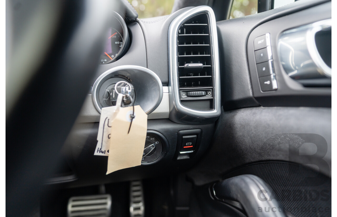 1/2018 Porsche Cayenne GTS (AWD) Series 2 MY18 4d Wagon Carrara White Twin Turbo V6 3.6L