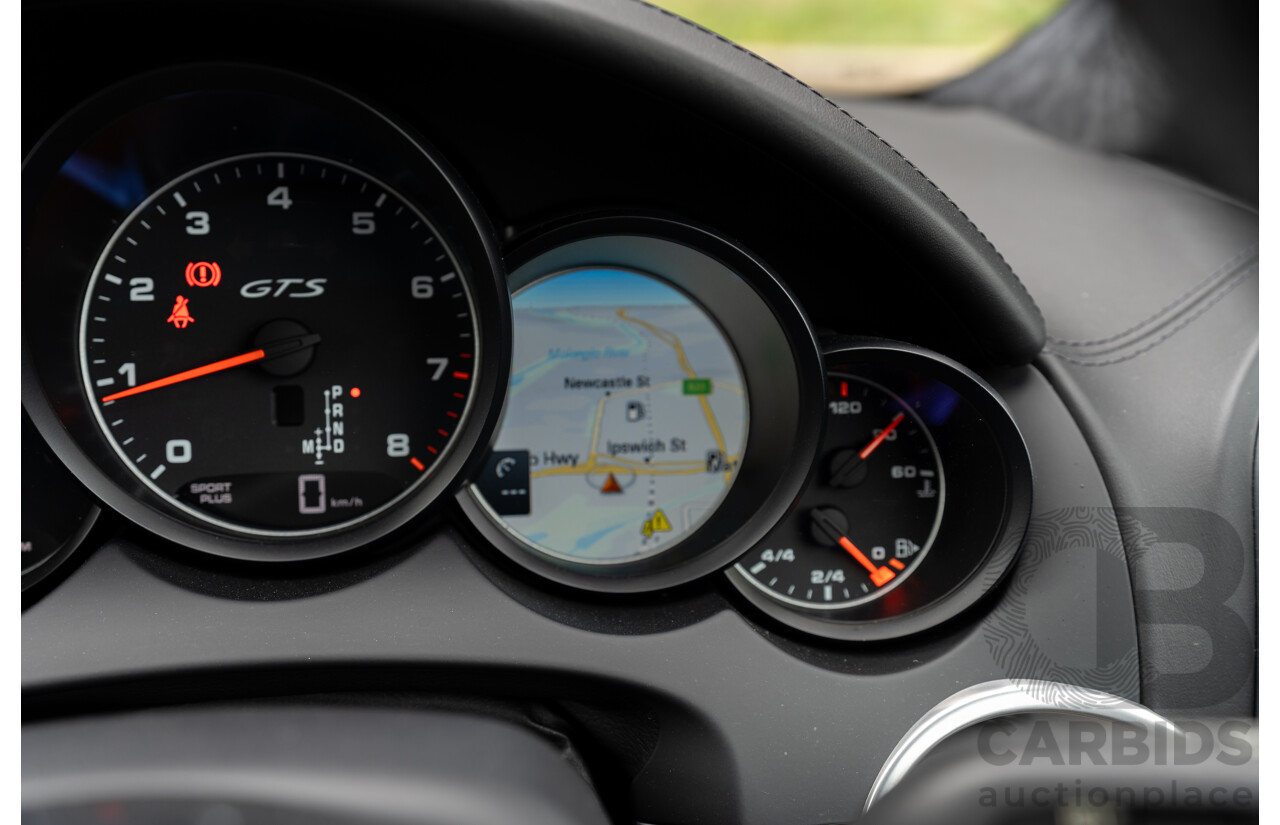 1/2018 Porsche Cayenne GTS (AWD) Series 2 MY18 4d Wagon Carrara White Twin Turbo V6 3.6L