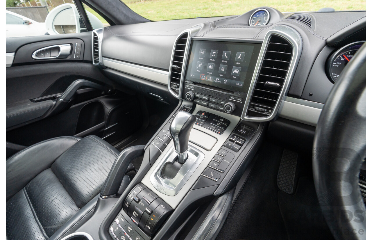 1/2018 Porsche Cayenne GTS (AWD) Series 2 MY18 4d Wagon Carrara White Twin Turbo V6 3.6L