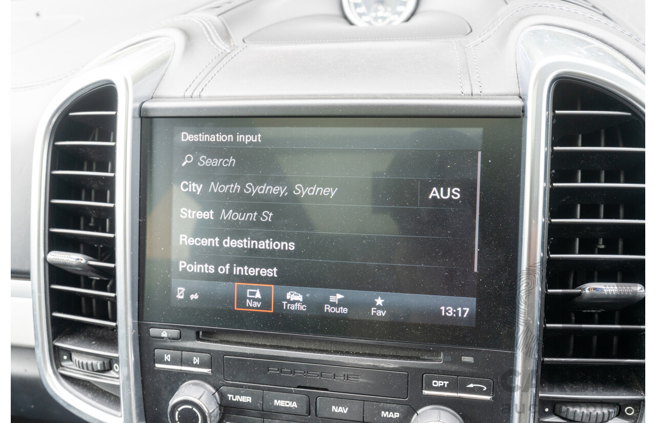 1/2018 Porsche Cayenne GTS (AWD) Series 2 MY18 4d Wagon Carrara White Twin Turbo V6 3.6L