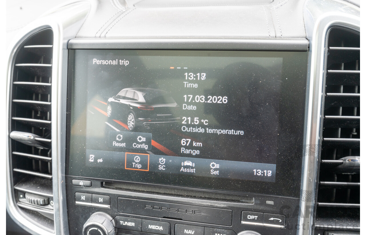 1/2018 Porsche Cayenne GTS (AWD) Series 2 MY18 4d Wagon Carrara White Twin Turbo V6 3.6L