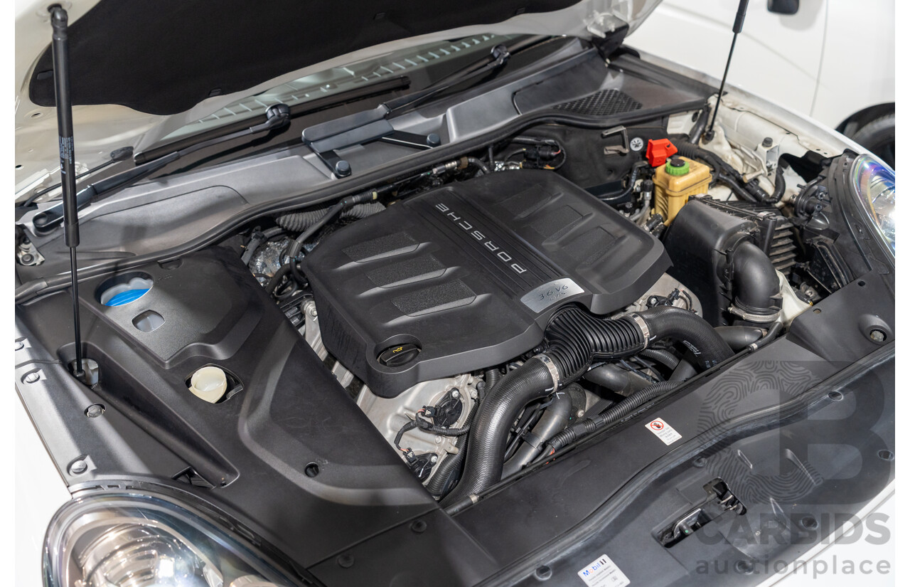 1/2018 Porsche Cayenne GTS (AWD) Series 2 MY18 4d Wagon Carrara White Twin Turbo V6 3.6L