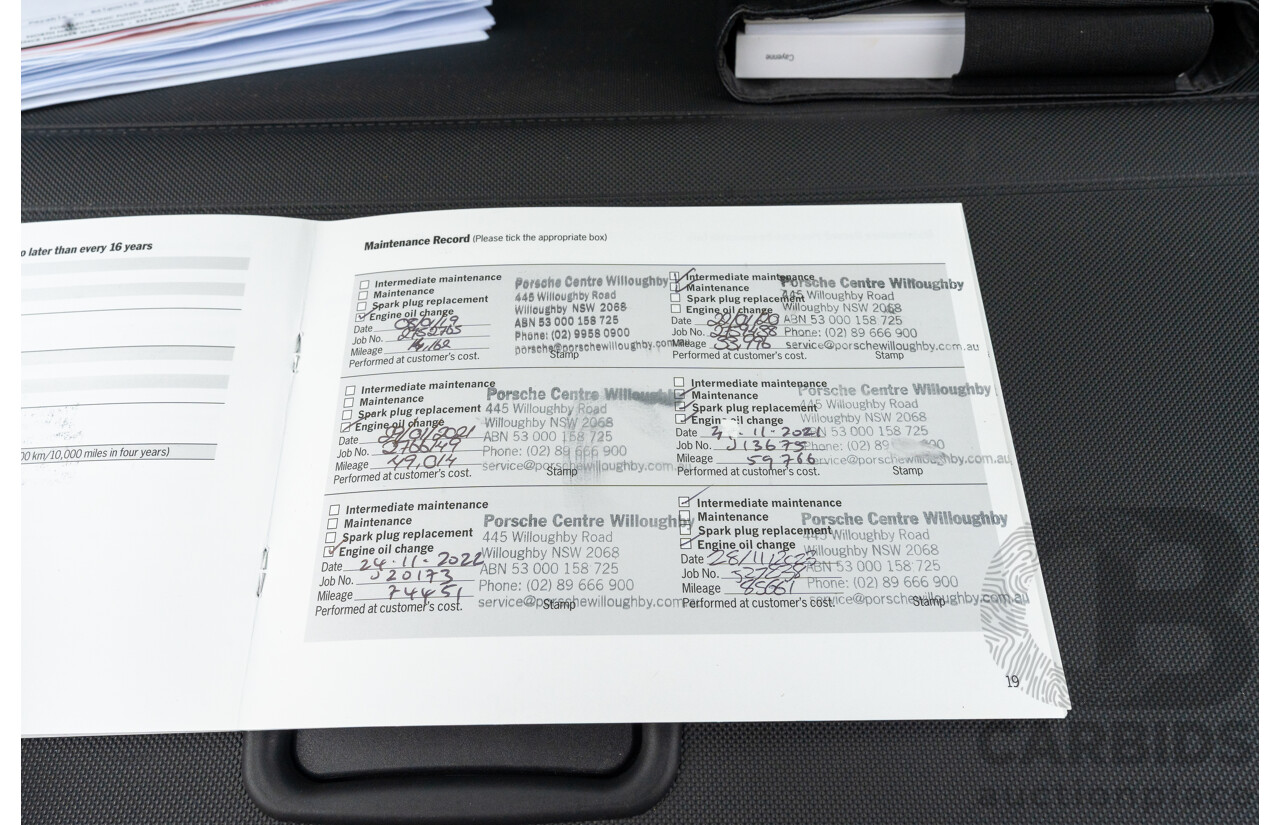 1/2018 Porsche Cayenne GTS (AWD) Series 2 MY18 4d Wagon Carrara White Twin Turbo V6 3.6L