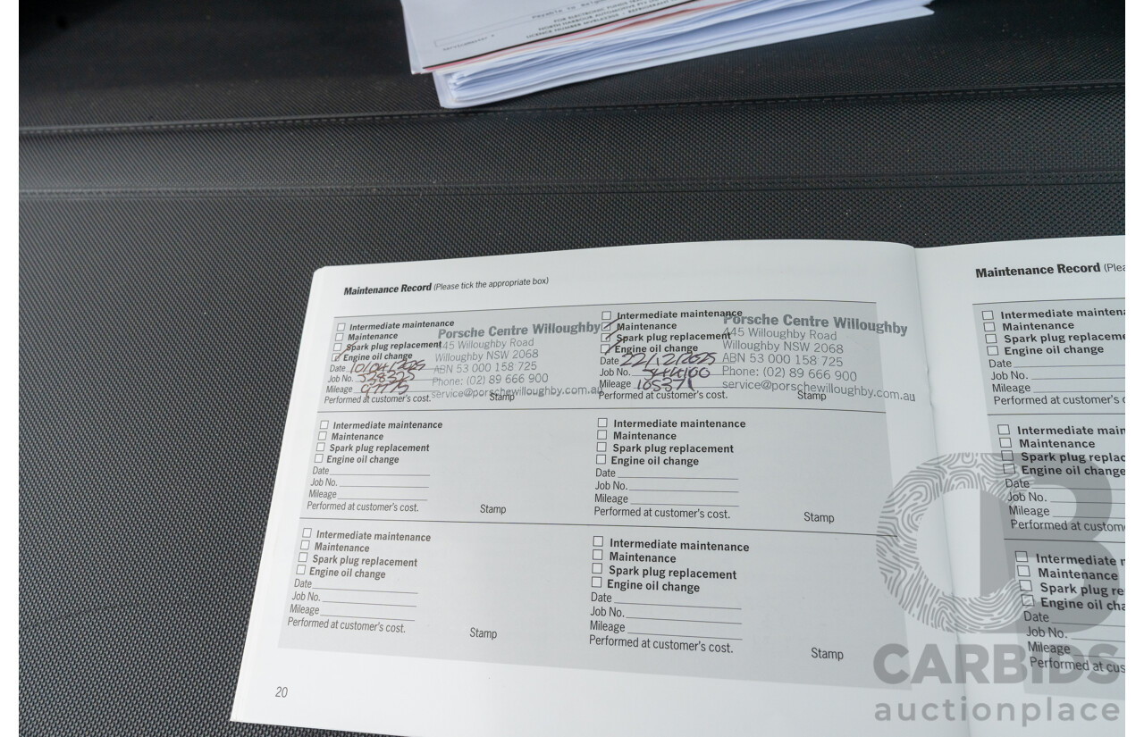 1/2018 Porsche Cayenne GTS (AWD) Series 2 MY18 4d Wagon Carrara White Twin Turbo V6 3.6L