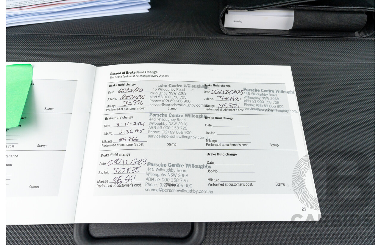 1/2018 Porsche Cayenne GTS (AWD) Series 2 MY18 4d Wagon Carrara White Twin Turbo V6 3.6L