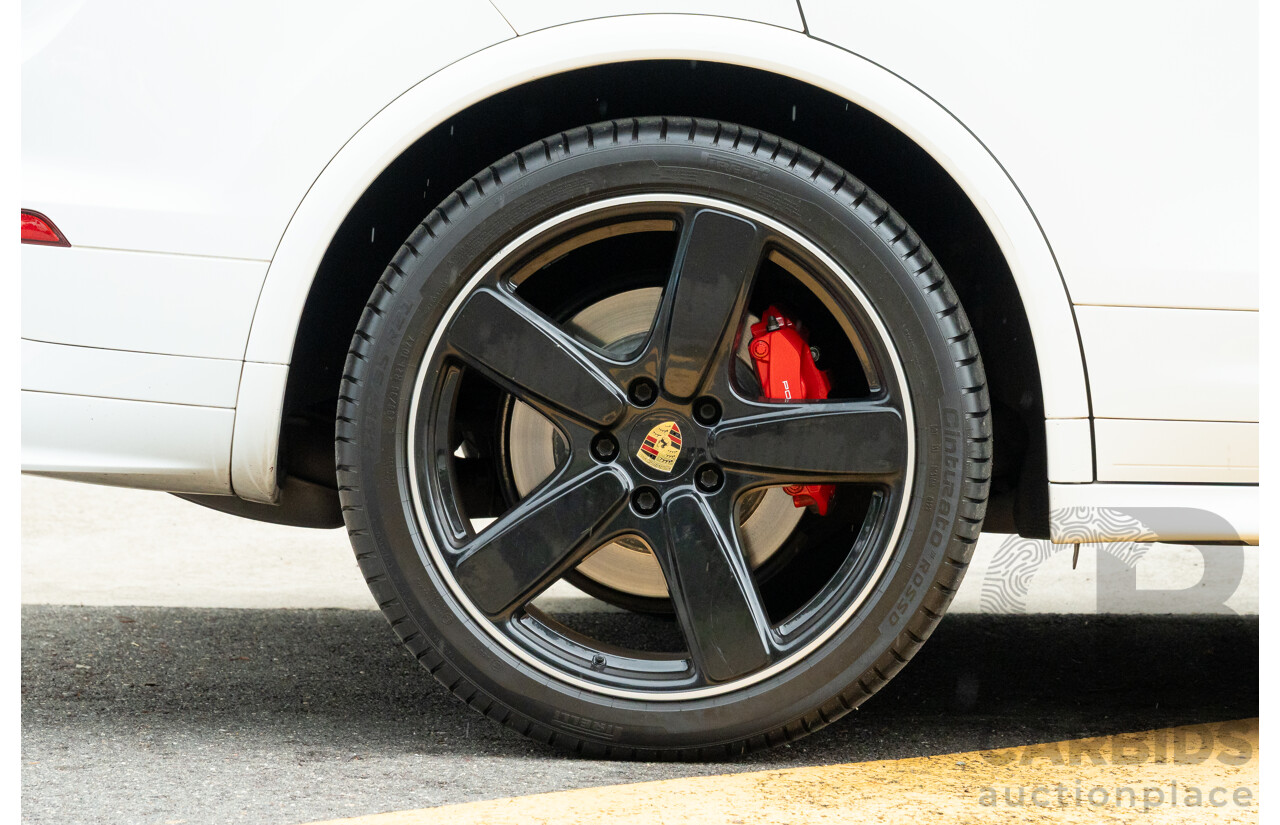 1/2018 Porsche Cayenne GTS (AWD) Series 2 MY18 4d Wagon Carrara White Twin Turbo V6 3.6L