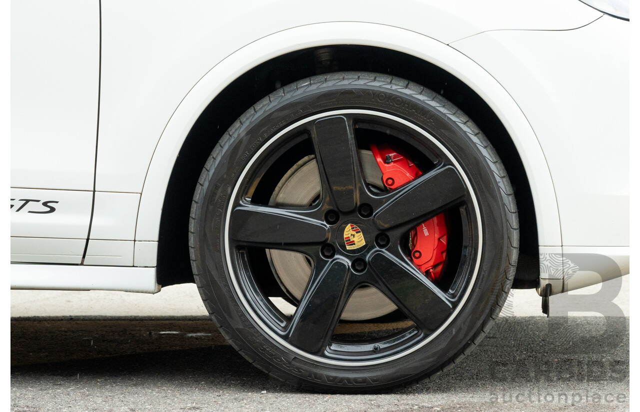 1/2018 Porsche Cayenne GTS (AWD) Series 2 MY18 4d Wagon Carrara White Twin Turbo V6 3.6L