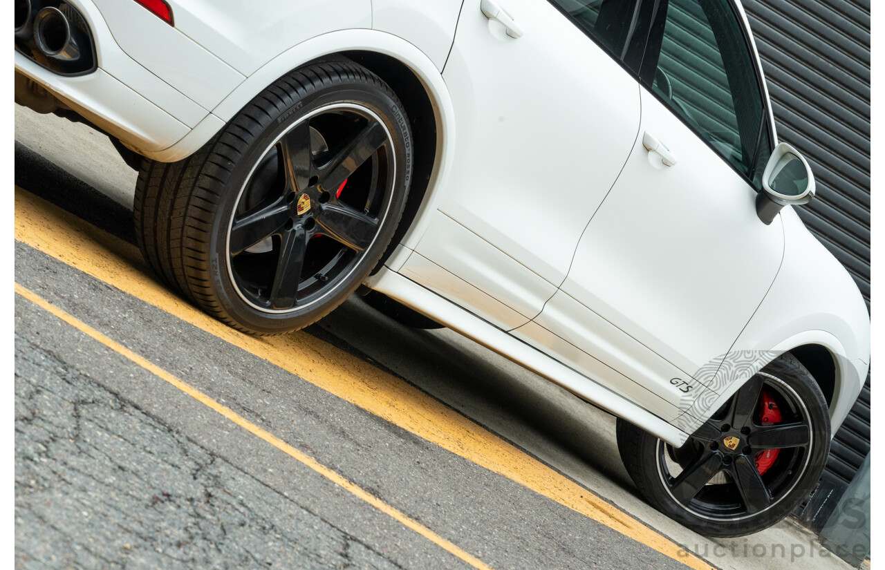 1/2018 Porsche Cayenne GTS (AWD) Series 2 MY18 4d Wagon Carrara White Twin Turbo V6 3.6L