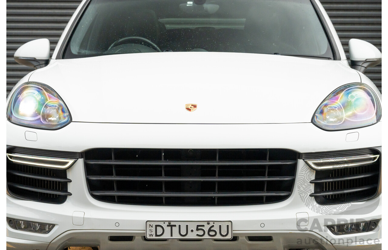 1/2018 Porsche Cayenne GTS (AWD) Series 2 MY18 4d Wagon Carrara White Twin Turbo V6 3.6L