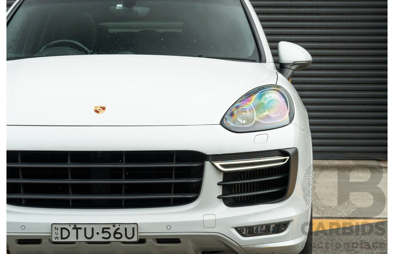 1/2018 Porsche Cayenne GTS (AWD) Series 2 MY18 4d Wagon Carrara White Twin Turbo V6 3.6L