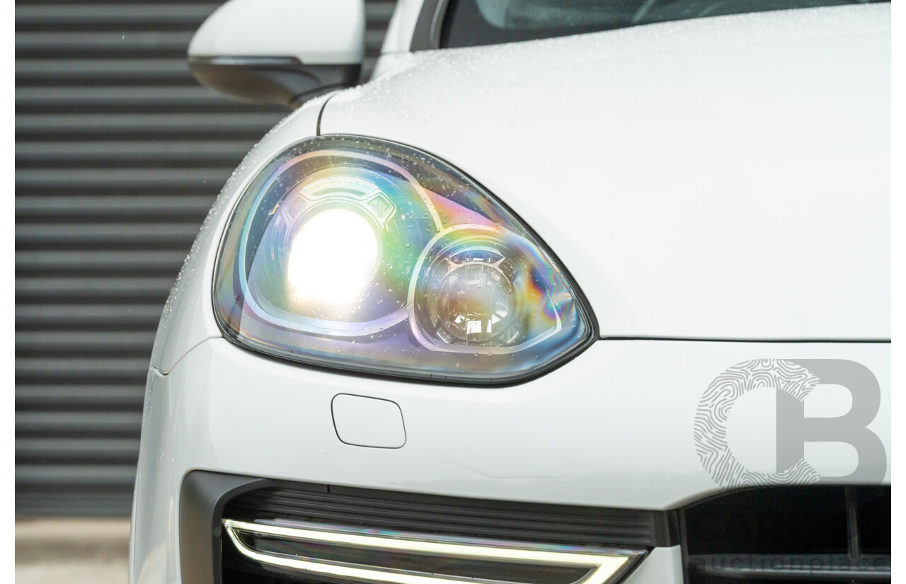 1/2018 Porsche Cayenne GTS (AWD) Series 2 MY18 4d Wagon Carrara White Twin Turbo V6 3.6L