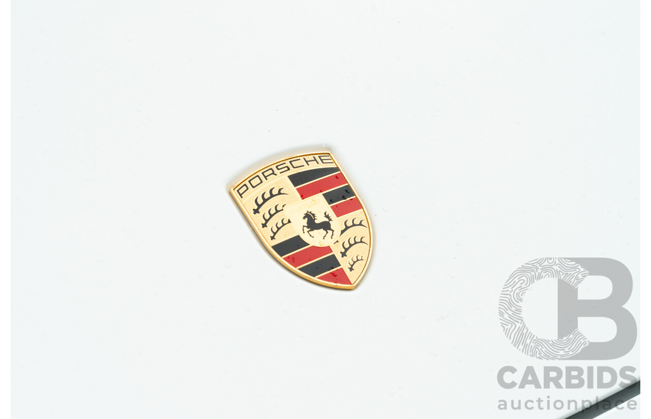 1/2018 Porsche Cayenne GTS (AWD) Series 2 MY18 4d Wagon Carrara White Twin Turbo V6 3.6L