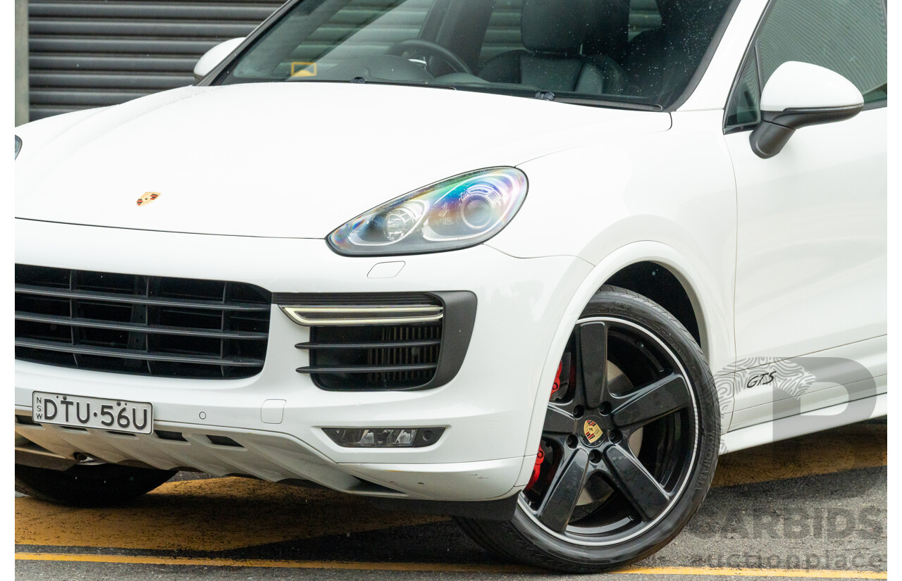 1/2018 Porsche Cayenne GTS (AWD) Series 2 MY18 4d Wagon Carrara White Twin Turbo V6 3.6L
