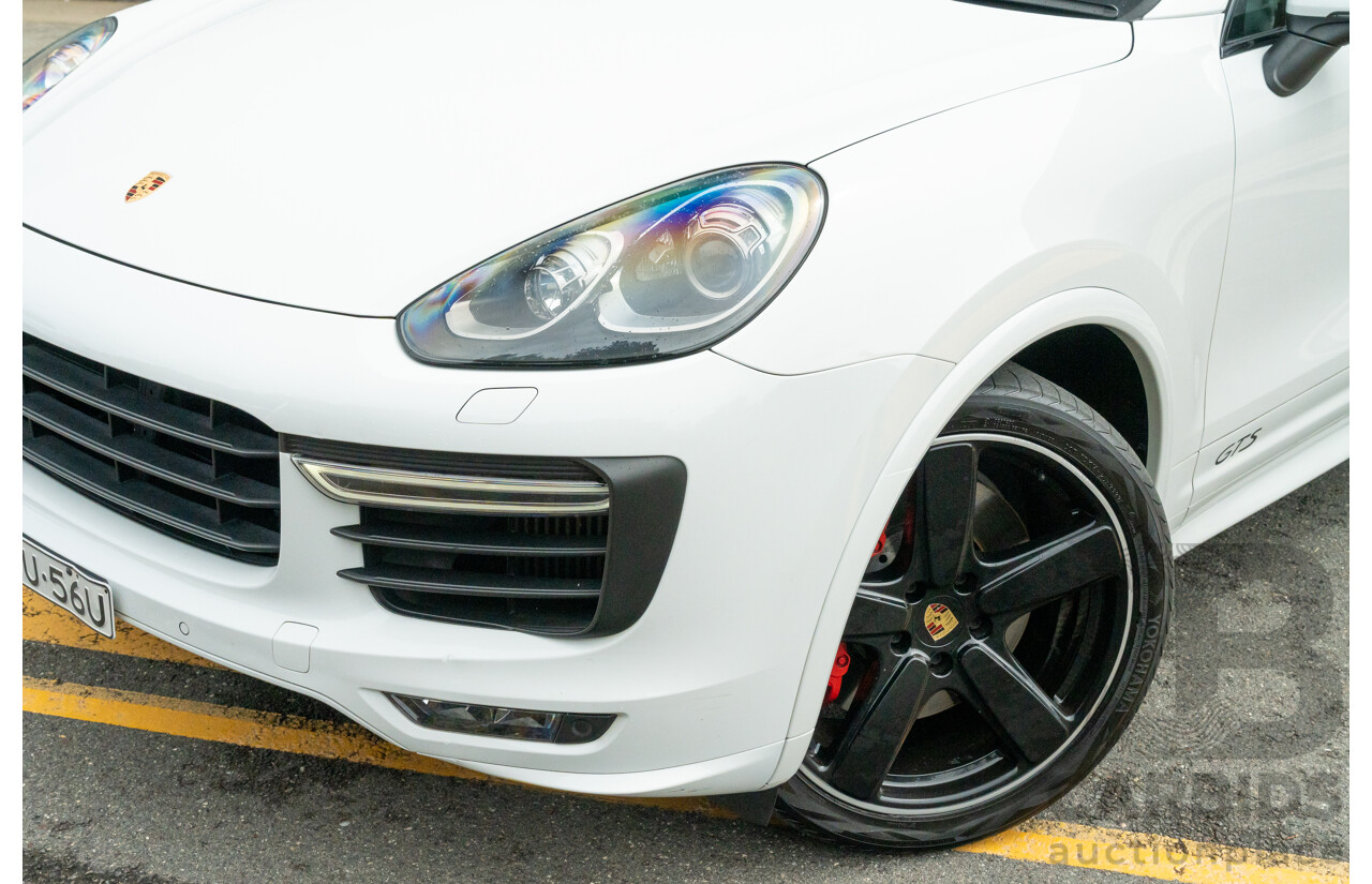 1/2018 Porsche Cayenne GTS (AWD) Series 2 MY18 4d Wagon Carrara White Twin Turbo V6 3.6L