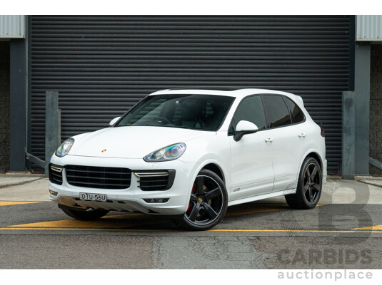 1/2018 Porsche Cayenne GTS (AWD) Series 2 MY18 4d Wagon Carrara White Twin Turbo V6 3.6L