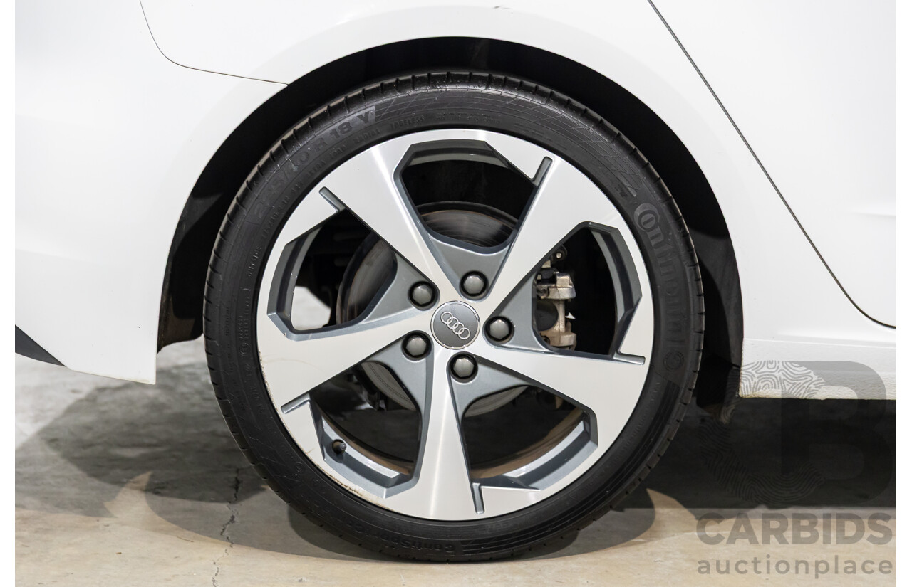 01/2019 Audi A3 35 TFSI (FWD) 8V MY19 4d Sportback Glacier White Metallic Turbo 1.4L
