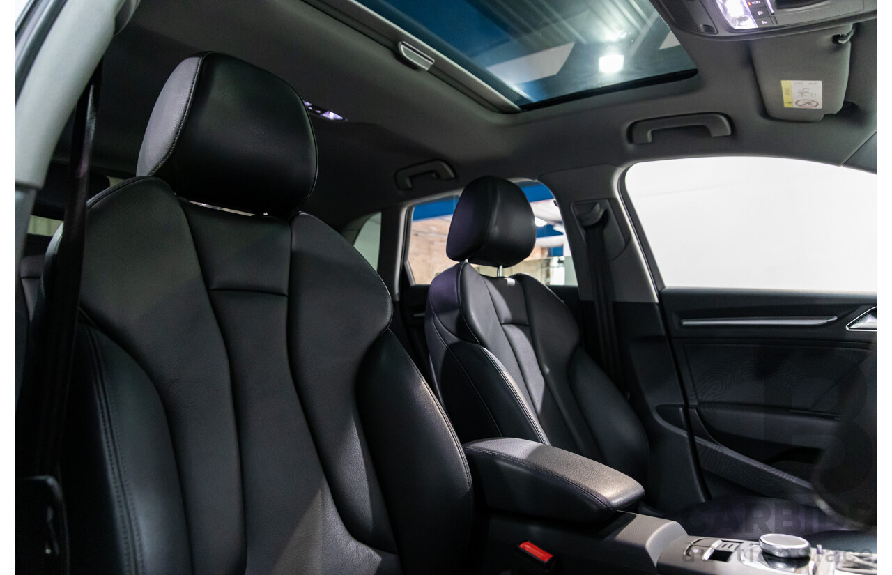 01/2019 Audi A3 35 TFSI (FWD) 8V MY19 4d Sportback Glacier White Metallic Turbo 1.4L