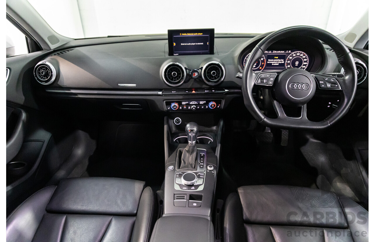 01/2019 Audi A3 35 TFSI (FWD) 8V MY19 4d Sportback Glacier White Metallic Turbo 1.4L