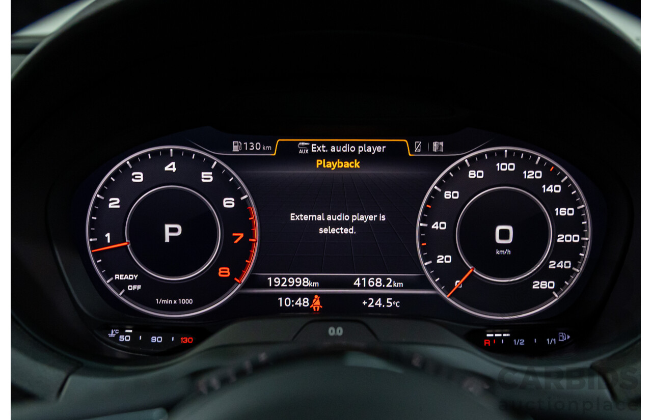 01/2019 Audi A3 35 TFSI (FWD) 8V MY19 4d Sportback Glacier White Metallic Turbo 1.4L