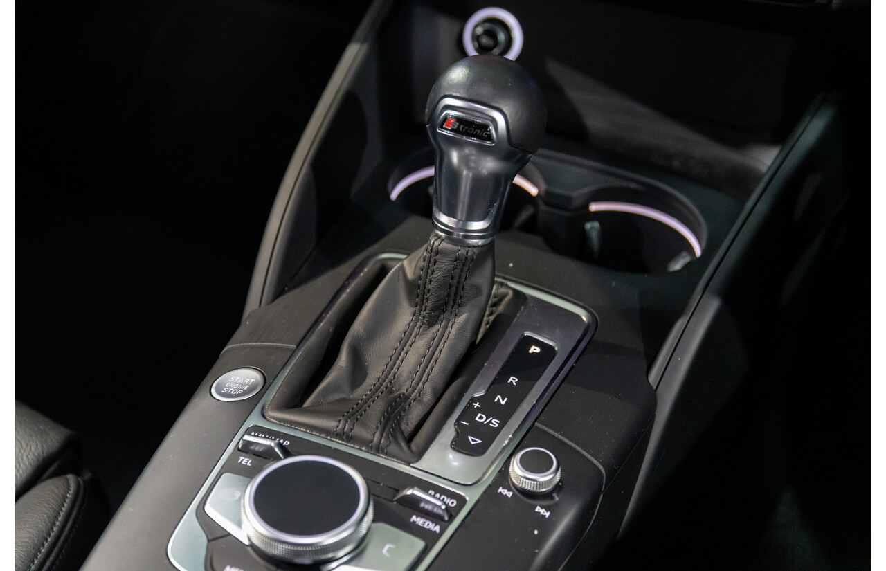 01/2019 Audi A3 35 TFSI (FWD) 8V MY19 4d Sportback Glacier White Metallic Turbo 1.4L