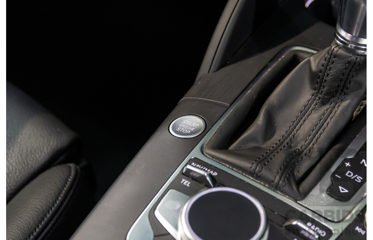 01/2019 Audi A3 35 TFSI (FWD) 8V MY19 4d Sportback Glacier White Metallic Turbo 1.4L