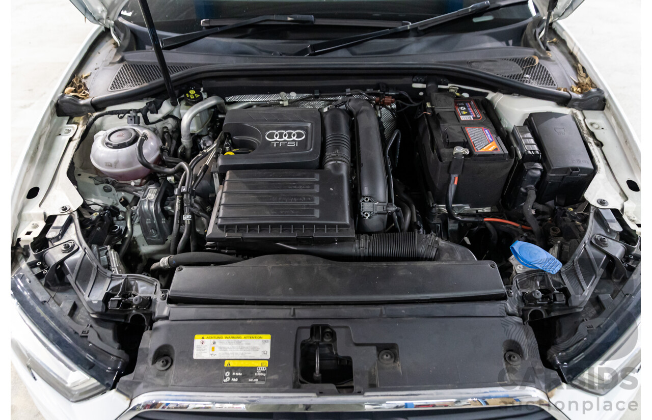 01/2019 Audi A3 35 TFSI (FWD) 8V MY19 4d Sportback Glacier White Metallic Turbo 1.4L