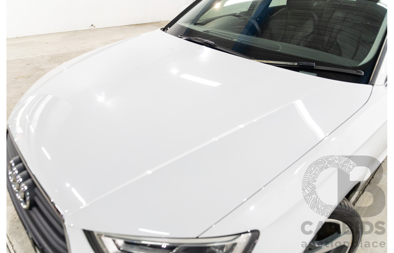 01/2019 Audi A3 35 TFSI (FWD) 8V MY19 4d Sportback Glacier White Metallic Turbo 1.4L