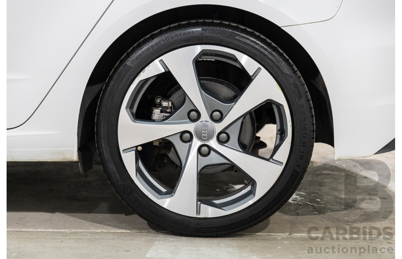 01/2019 Audi A3 35 TFSI (FWD) 8V MY19 4d Sportback Glacier White Metallic Turbo 1.4L