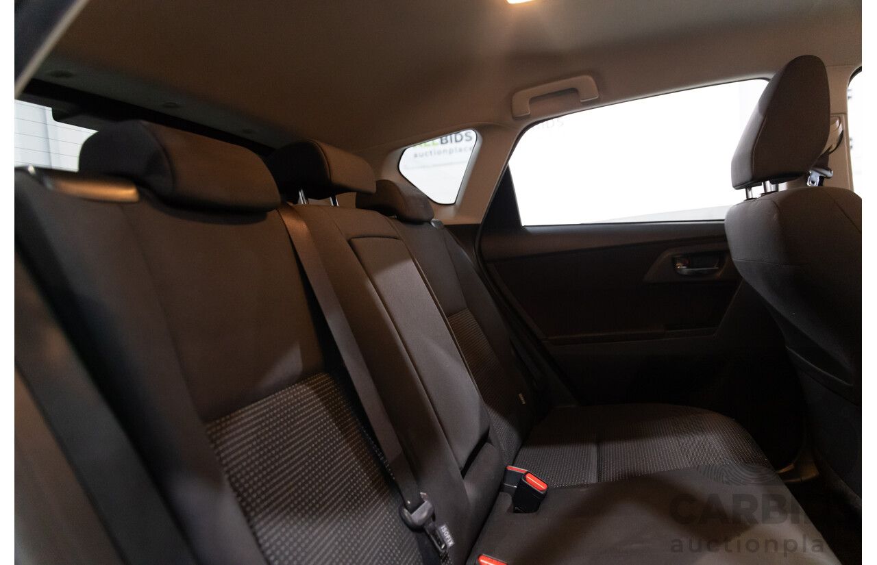 12/2012 Toyota Corolla Ascent Sport (FWD) ZRE182R 5d Hatchback Black Sand Metallic 1.8L