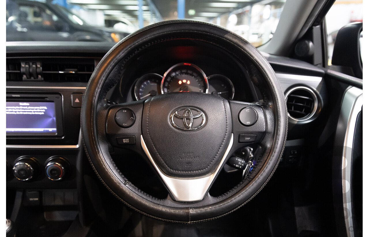 12/2012 Toyota Corolla Ascent Sport (FWD) ZRE182R 5d Hatchback Black Sand Metallic 1.8L