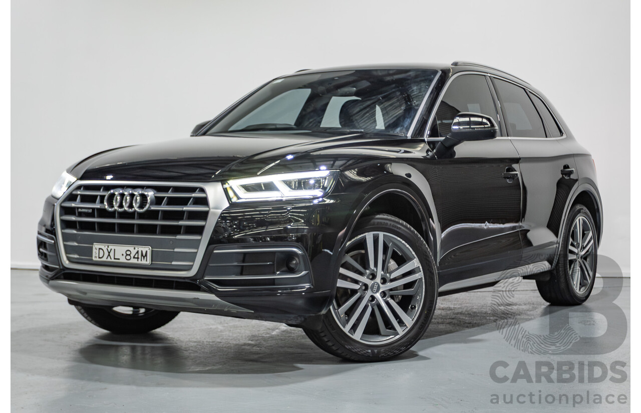 6/2017 Audi Q5 TFSI Sport Quattro Ultra (AWD) FY MY17 4d Wagon Brilliant Black Metallic Turbo 2.0L