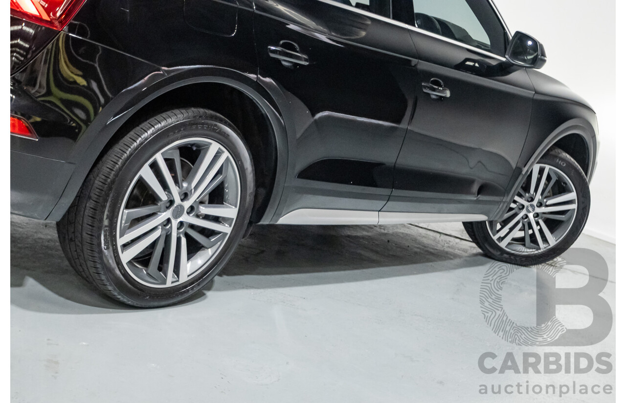 6/2017 Audi Q5 TFSI Sport Quattro Ultra (AWD) FY MY17 4d Wagon Brilliant Black Metallic Turbo 2.0L